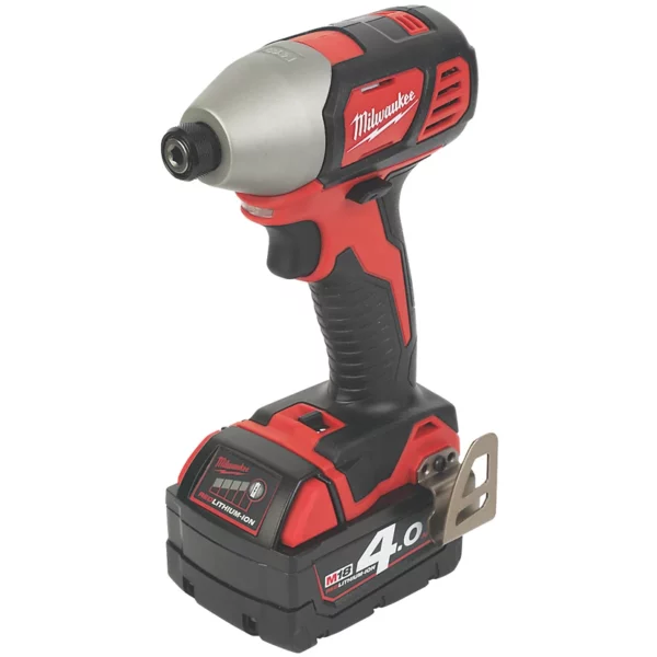MILWAUKEE M18 BPP4C-402B 18V 2 X 4.0AH LI-ION REDLITHIUM CORDLESS 4 PIECE KIT - Image 3