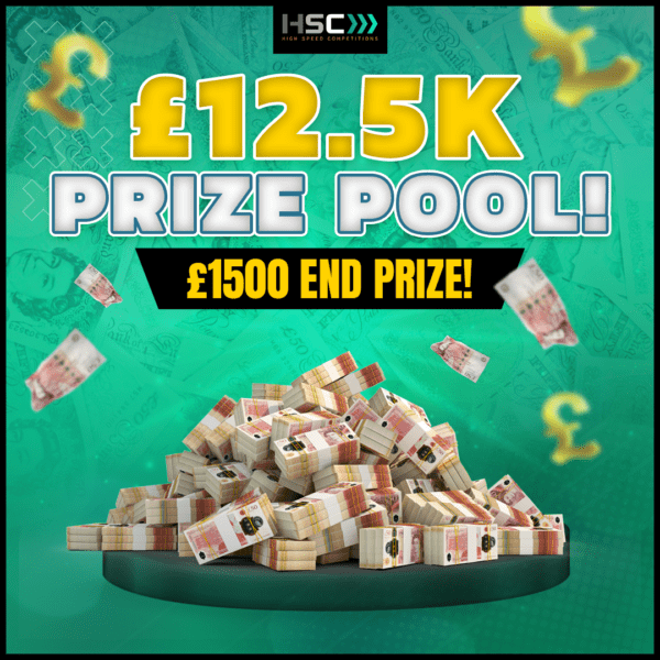 BRAND NEW £12,500 PRIZE POT | £1500 END PRIZE