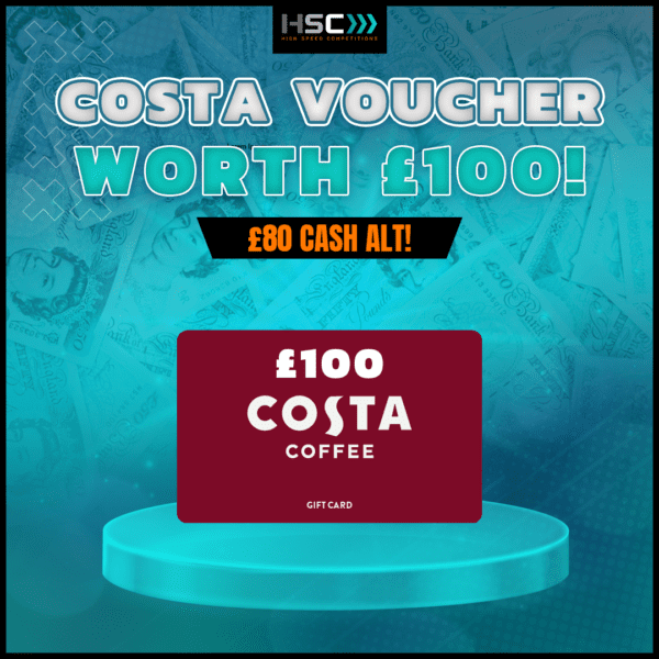 COSTA VOUCHER or £80!