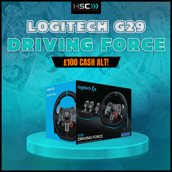 LOGITECH G29 RACING WHEEL AND PEDALS or £100!