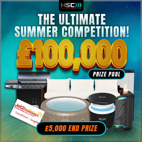 £100,000 PRIZE POOL | £5000 END PRIZE
