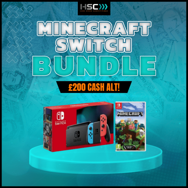 NINTENDO SWITCH MINECRAFT BUNDLE or £200!