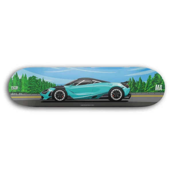 MAT ARMSTRONG SIGNED MCLAREN SKATEBOARD - Image 4